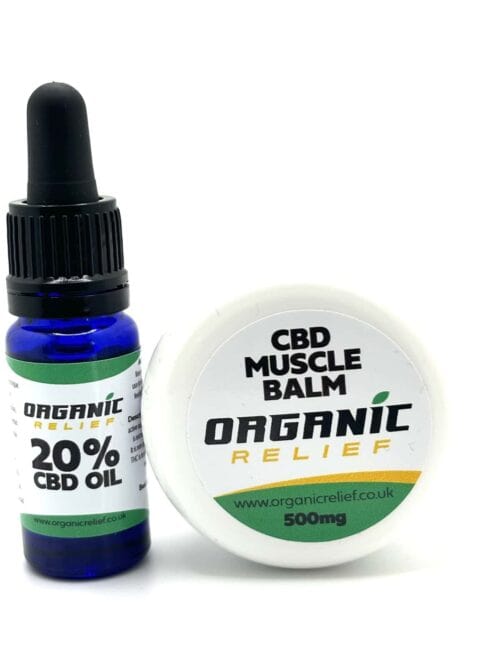 2000mg CBD Oil/ muscle balm bundle