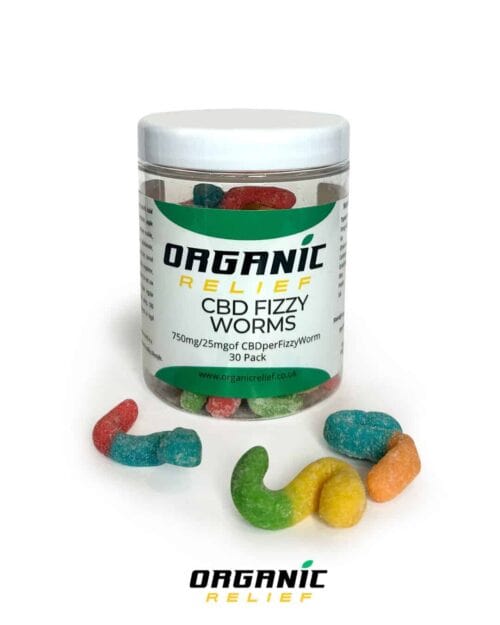 CBD Fizzy Worms 25mg